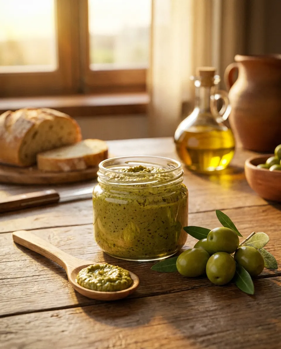 Patè di olive verdi